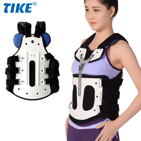 TIKE TLSO Thoracolumbar Fixed Spinal Adjustable Back Brace Kyphosis Osteoporosis Mild Scoliosis & Post Surgery Support Hunchback