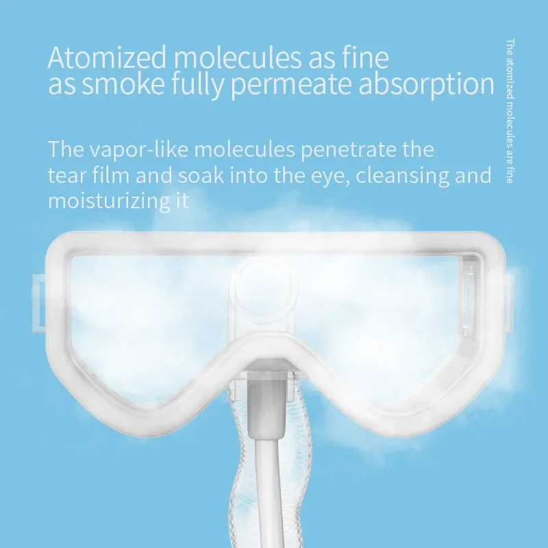 

Обовчайте значение, горячее и холодное устройство для ухода за распылением глаз, спа-инструмент, паровая маска для глаз, фумигационный массажный инструмент