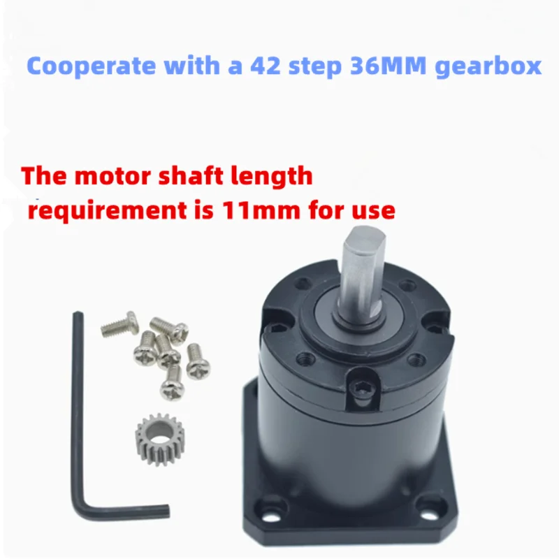42 step stepper motor reducer precision planetary gear reducer 36MM planetary motor gearbox forward and reverse rotation