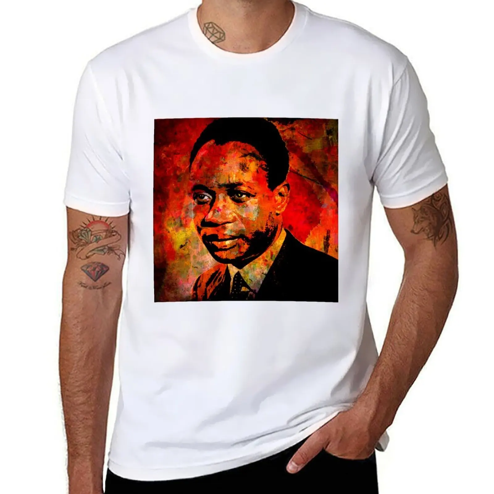 

t shirts funny man man Kwame cotton shirt Nkrumah T-Shirt man t t shirts cotton