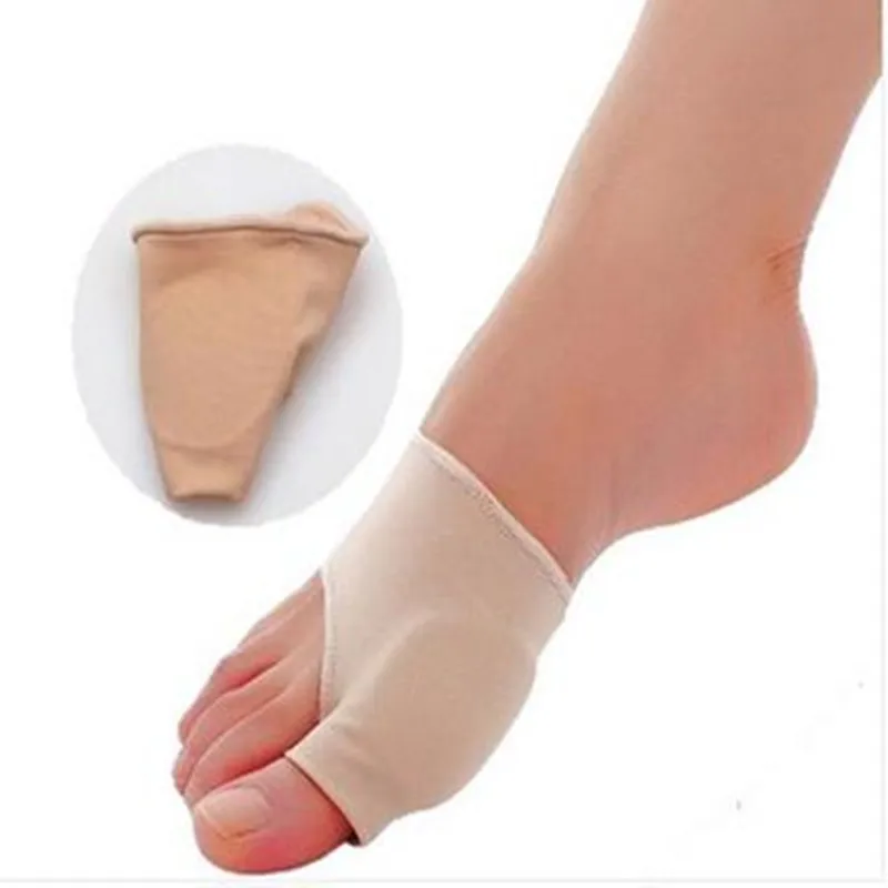 Hot Sale 1Pair Bunion Corrector Gel Pad Stretch Nylon Hallux Valgus Protector Guard Toe Separator Orthopedic Supplies