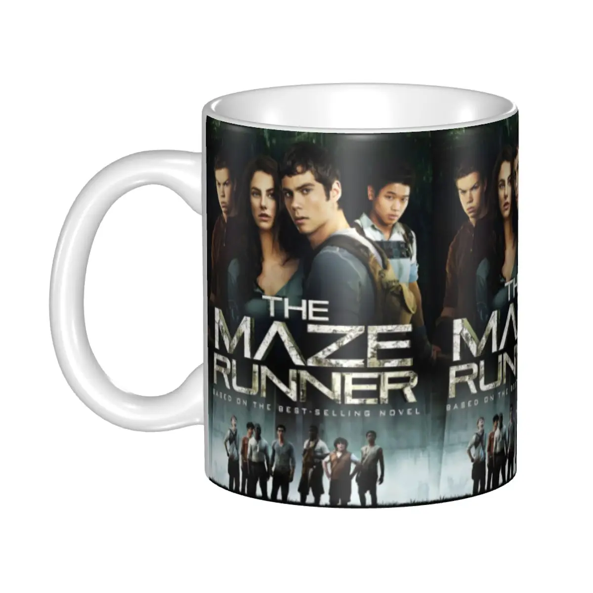 Personalized DIY The Maze Runner Movie Ceramic Mug Coffee Cups Creative Present