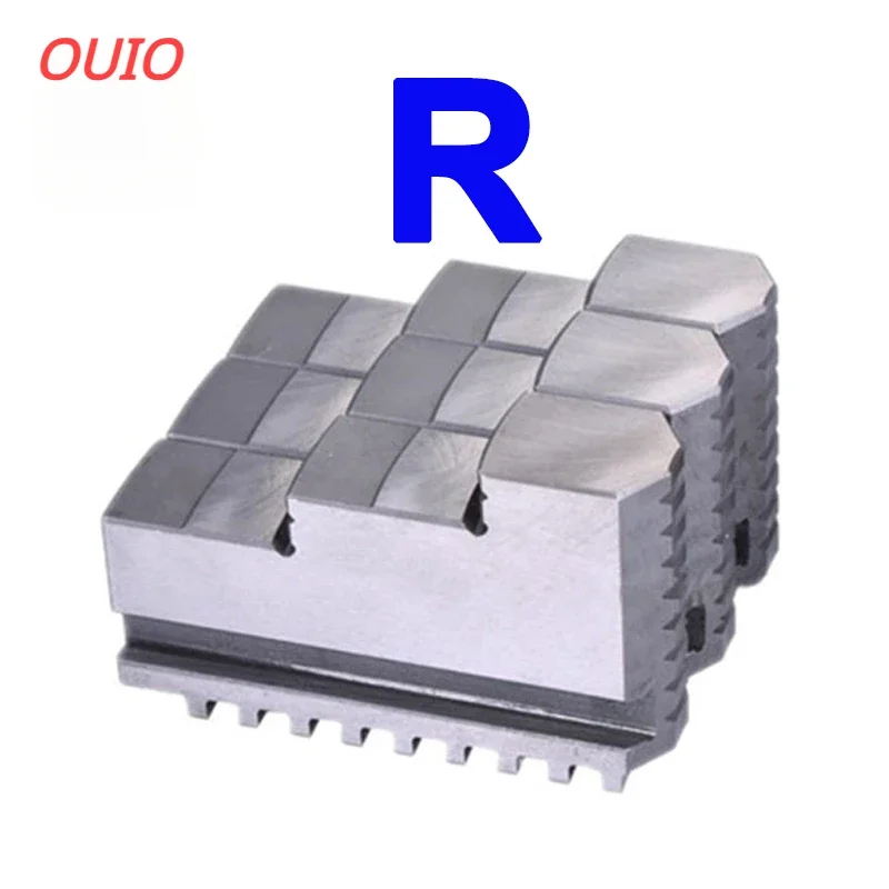 OUIO K11-80 K11-100 K11-125 K11-130 K11-160 K11-200 Chuck Three Jaws Universal Three-jaw Chuck Card Foot 3Pcs/Set Mechanical