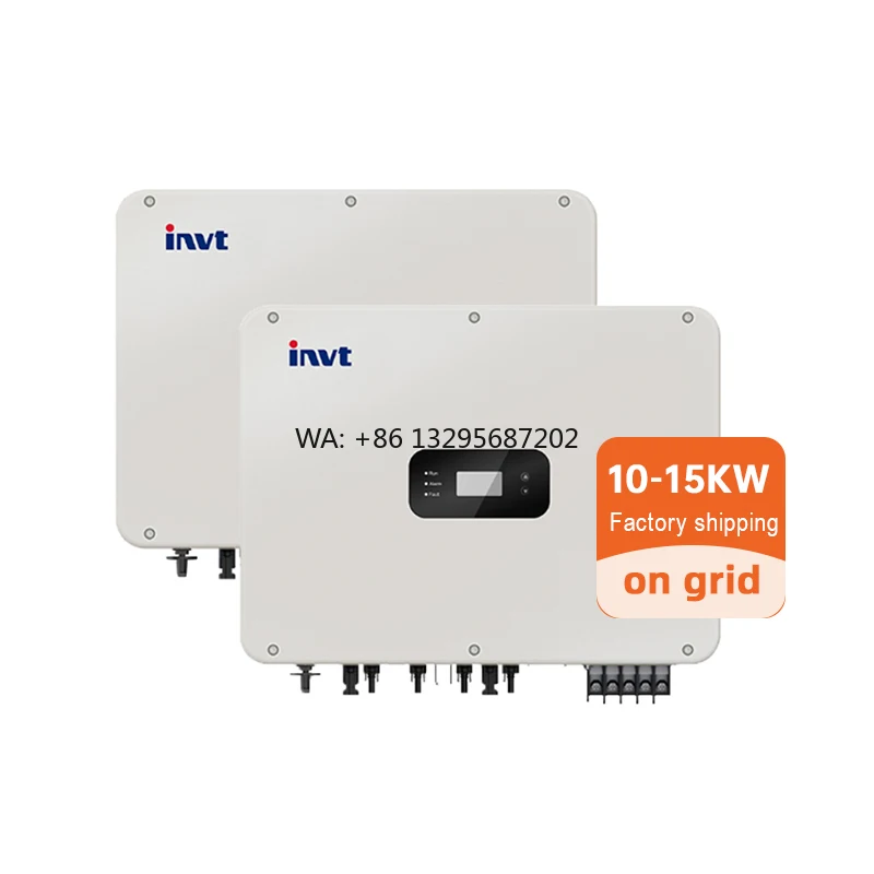 

Invt XG Series 10KT-15KT on Grid 3 Phrase 10kw 15kw Solar System