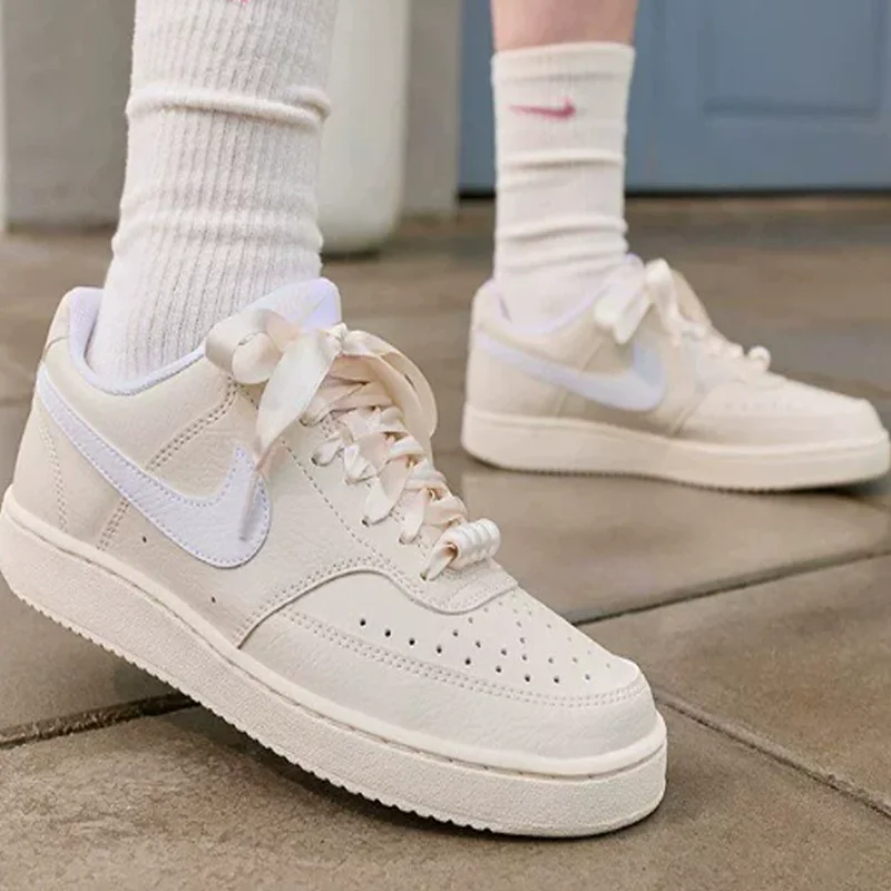 Nike Womens Court Vision Low 2026 White Sneakers IB6652-100
