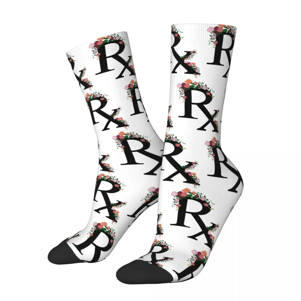 

Pharmacist Rx Socks Harajuku Sweat Absorbing Stockings All Season Long Socks Accessories for Unisex Birthday Present