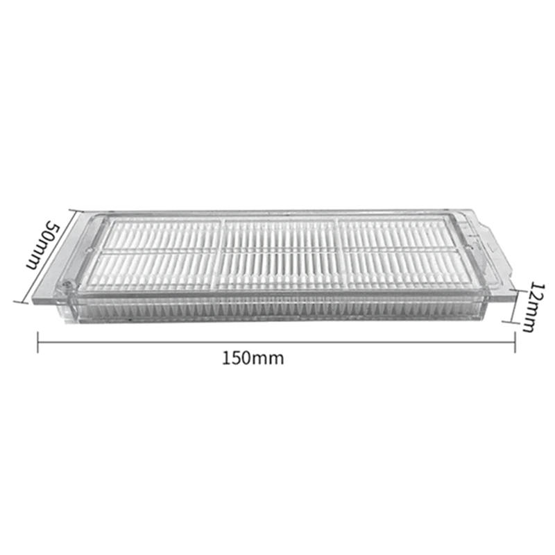 Hepa фильтр для Xiaomi Mijia LDS/STYJ02YM/Conga 3490 для Viomi V2 PRO V3 SE, запчасти для робота-пылесоса