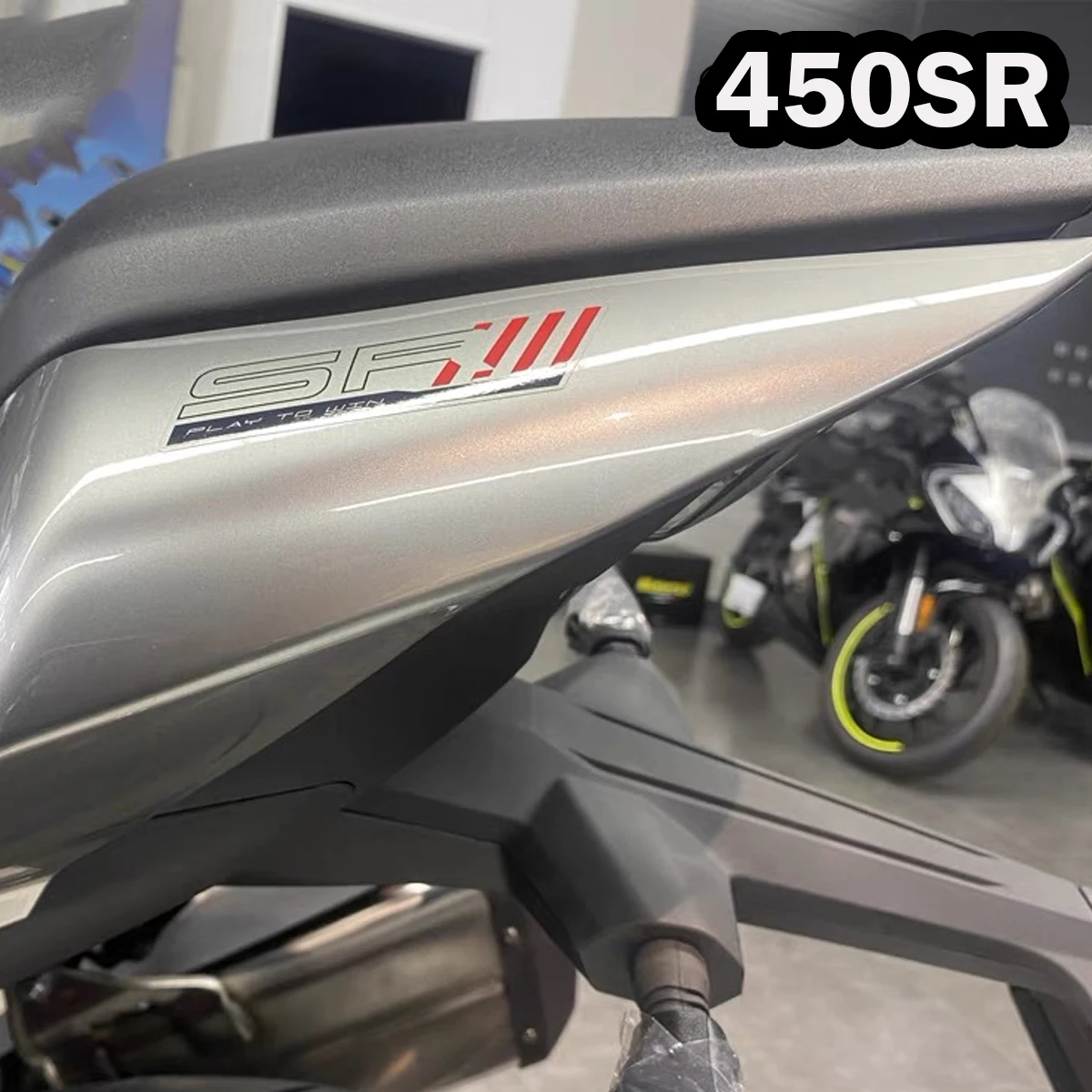 Motorcycle original seat tail light left right guard decorative panel FIT For CFMOTO 450SR SR450 SR 450 450SRS 2024 2022 2025