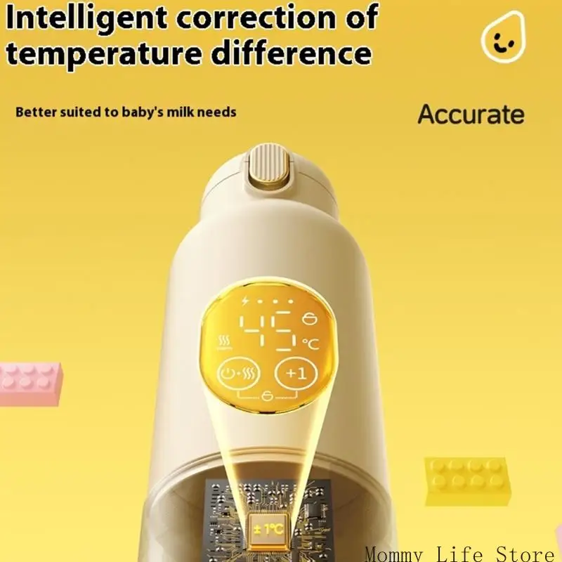 جهاز تسخين زجاجات الأطفال المحمول من الفولاذ المقاوم للصدأ بسعة 500 مل من النوع C للشحن #2