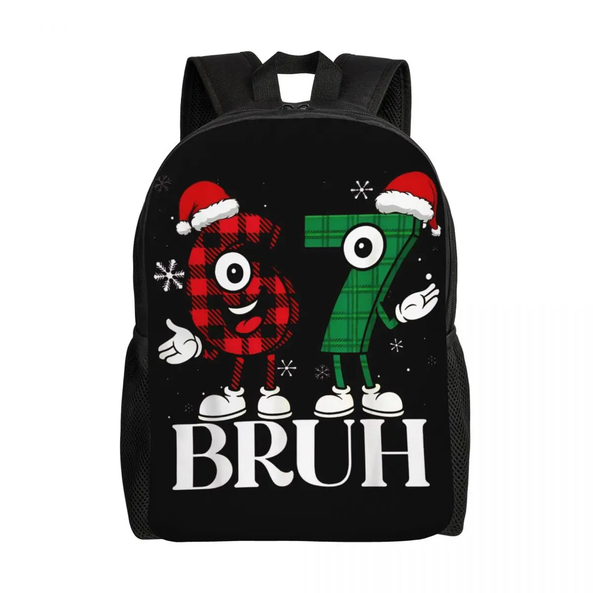 67-seis-sete-natal-bruh-engracado-italiano-brainrot-meme-criancas-mochila-da-crianca-kawaii-mochilas-do-jardim-de-infancia-sacos-escolares