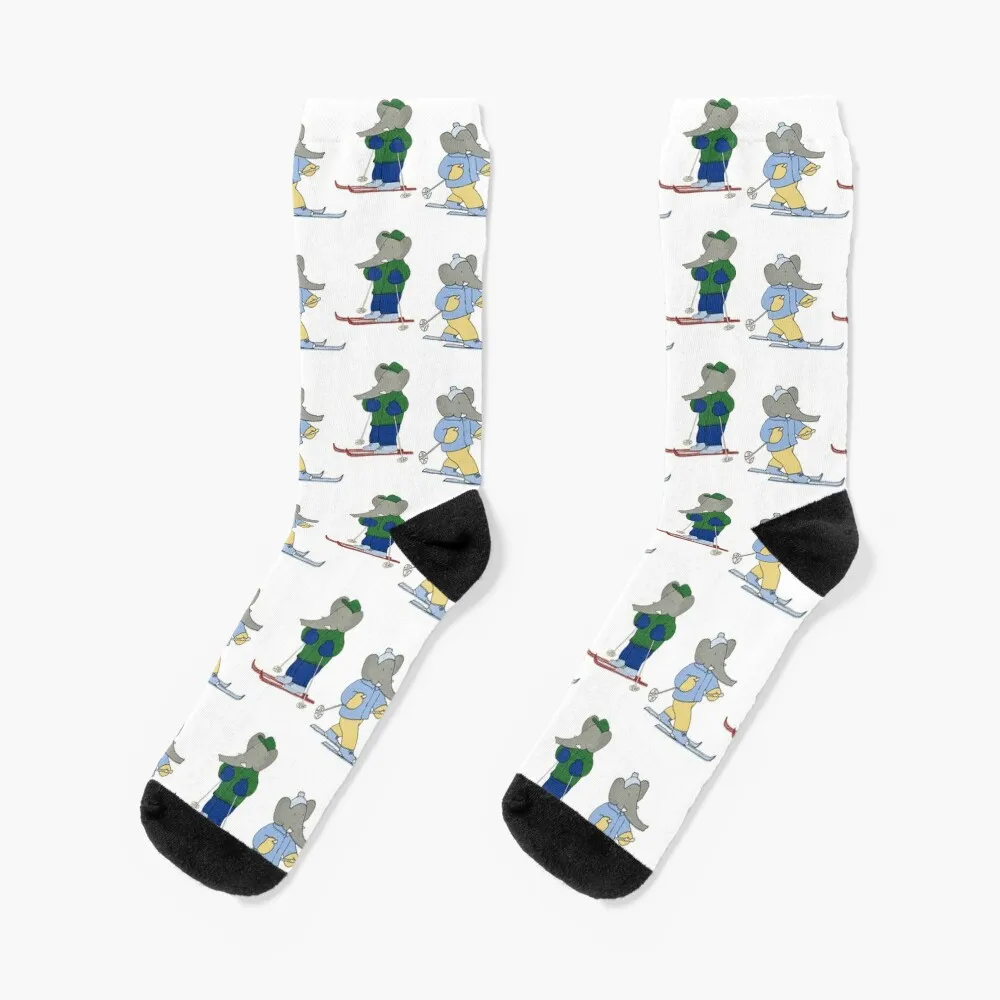 Babar and celeste Socks gym crazy Stockings Lots Boy Socks Women's