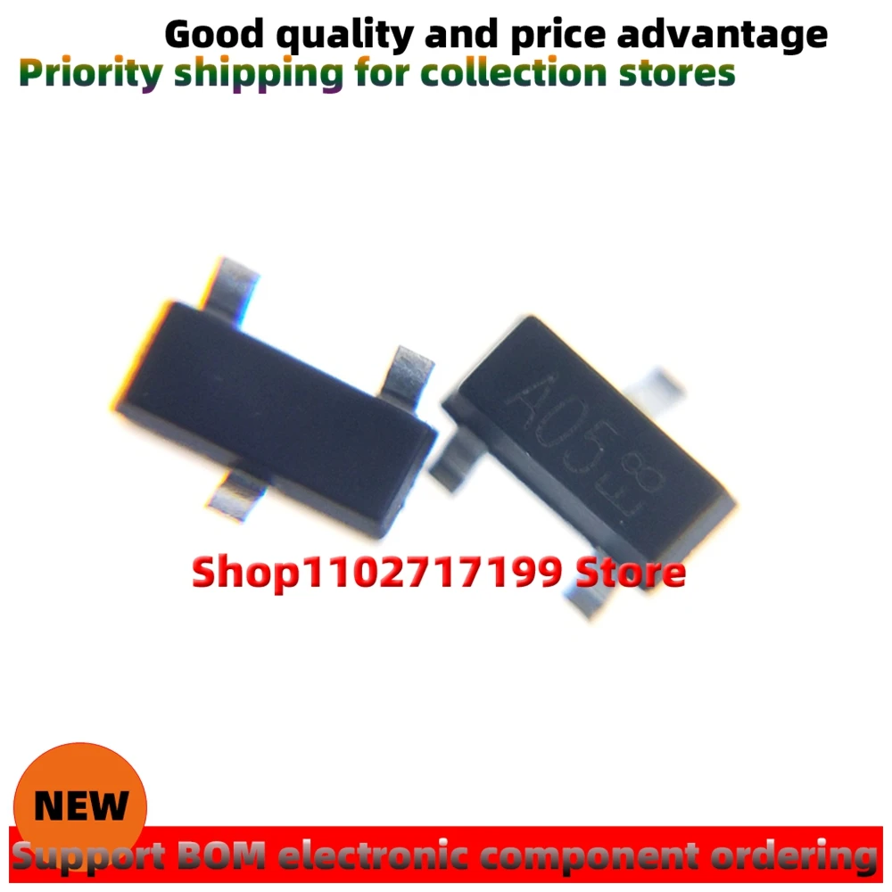 100pcs/LOT  DLP05LC-7-F silkscreen：A05 SOT-23 New ESD/TVS electrostatic protection diode