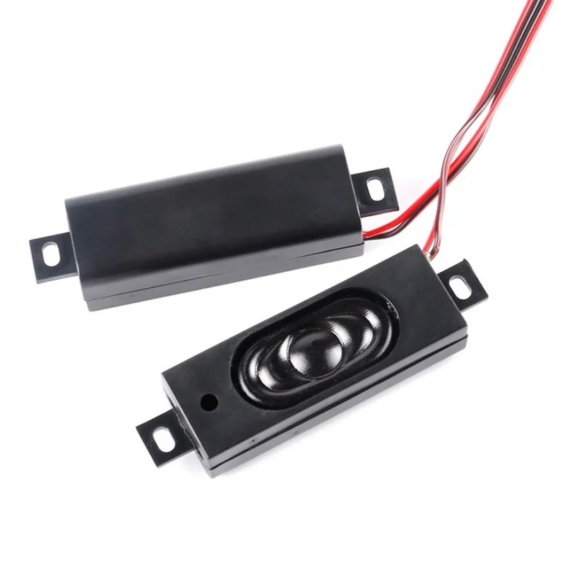 2364 Enclosure Speaker 8Ω 2W All-in-One Advertising Machine Speaker Passive Sound Box Loudspeaker with 2.0 Plug