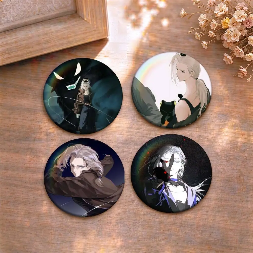 Luo Xiaohei Senior Sister Luye  Badge Metal Decorative Brooch Pins for Backpack Clothes Jacket Accessories,Souvenir Gift
