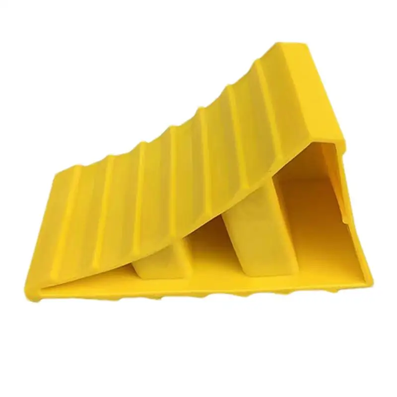 Wheel Chocks Anti-Slip Car Chocks RV Tire Chocks Tire Stopper Wheel Stoppers Portable Chock Blocks For RVs Trailers Trucks