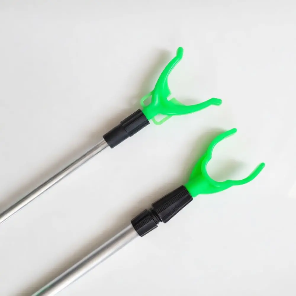 Adjustable Telescopic Fishing Rod Stand Aluminum Alloy Ground Insert Holder Support For Outdoor Lake Sea Angling Gear