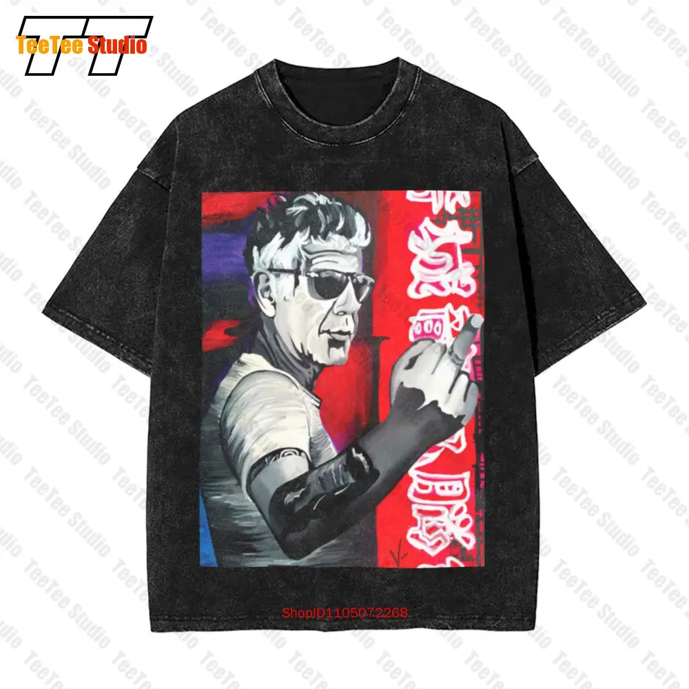 

Винтажная футболка большого размера Nwt 1599 Anthony Bourdain Legend, размер S 5Xl PHJ0