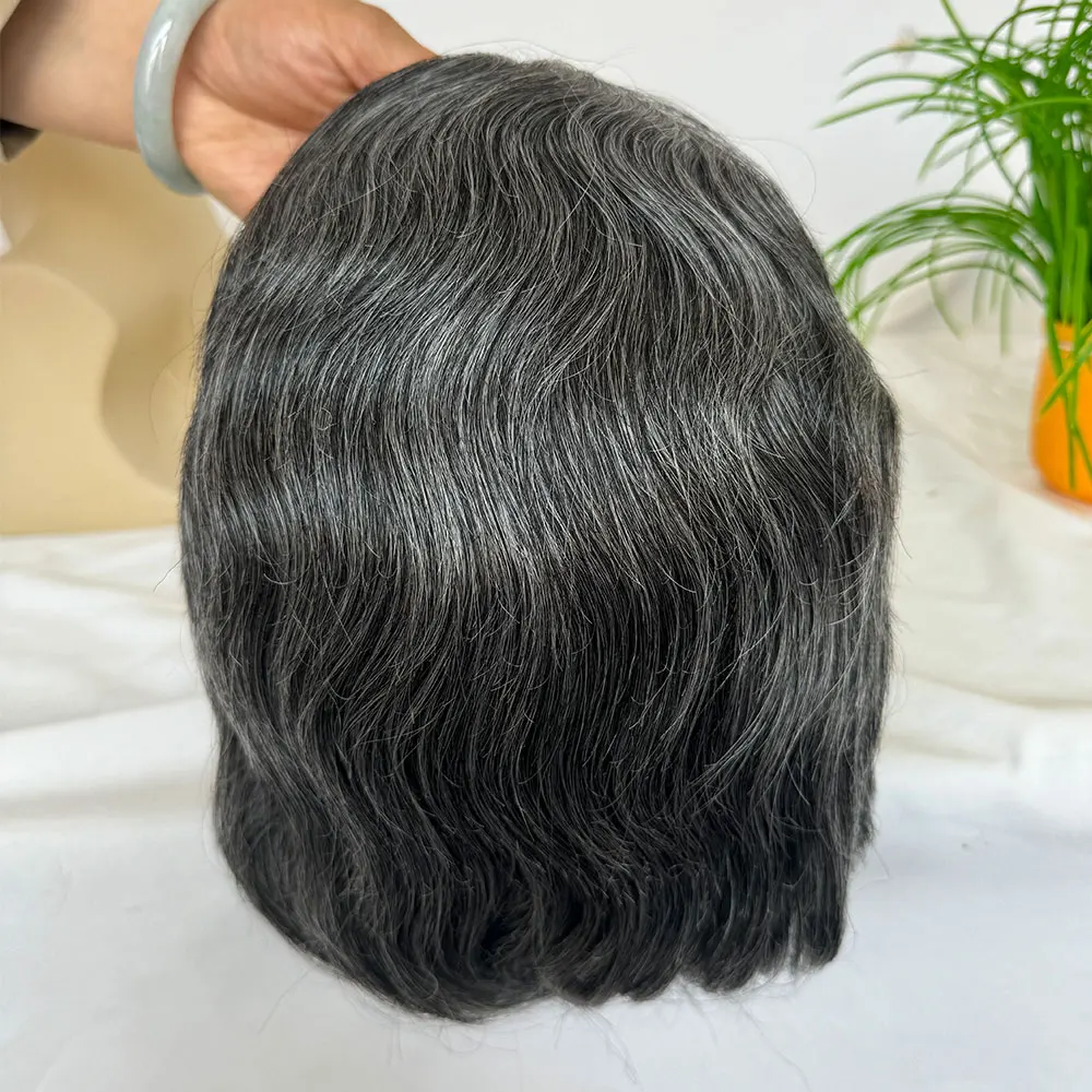 Durable Hair System For Mens Toupee 8