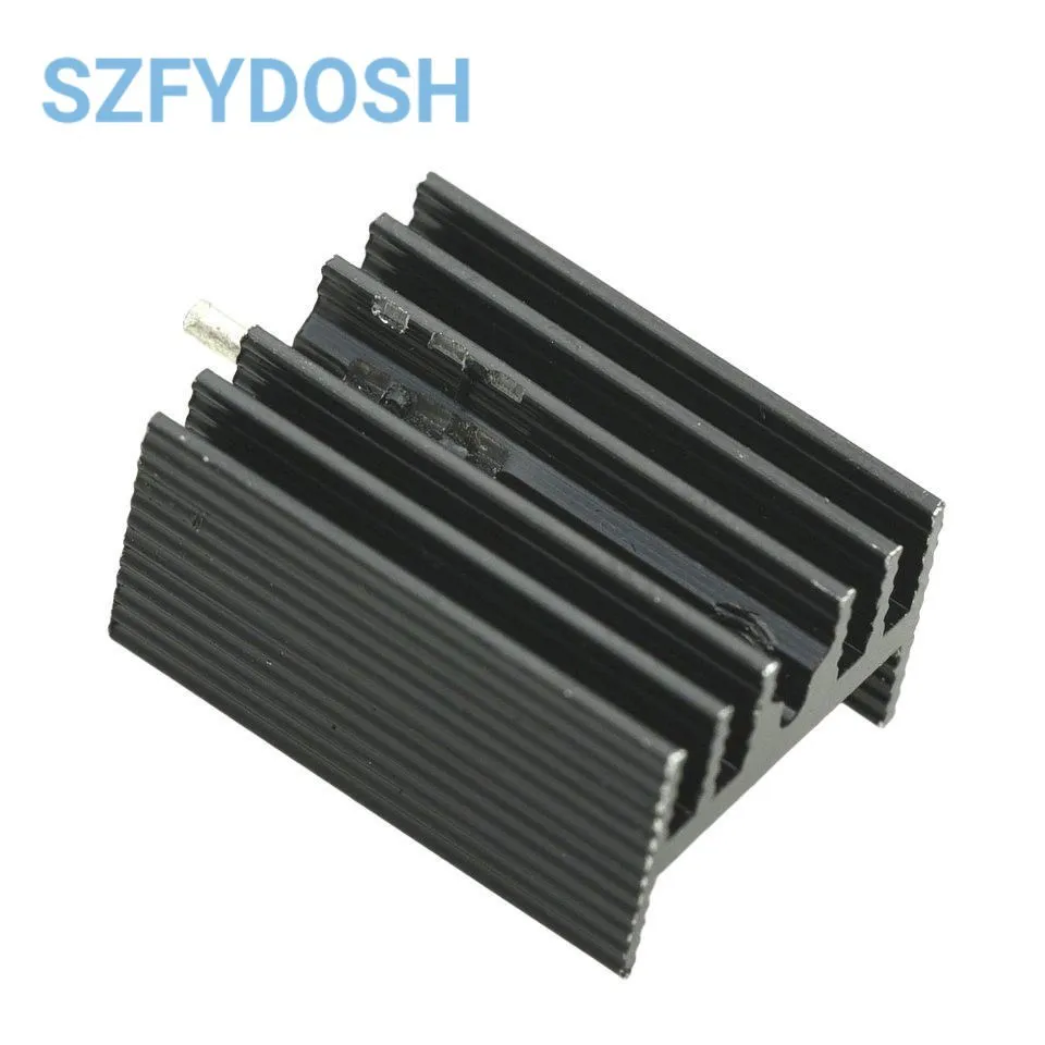 5PCS TO-220 Triode Heatsink Radiator Cooler Radiator 21×15×11MM High Quality Aluminum Heat Sink Fin With Needle