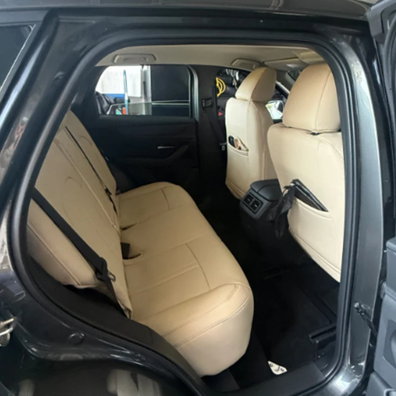 Custom fit Car Seat Covers 5 Seats for Mazda CX-60 Full Covered Full Set Accessories Top Quality Leather for Mazda CX60