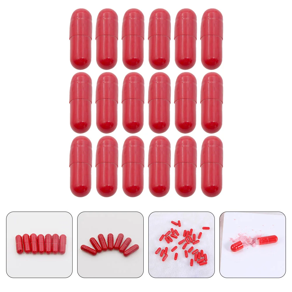 

24 Pcs Makeup Fake Blood Capsules Halloween Toys Red Child Bathroom Decorations
