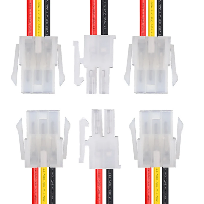 

Molex 4.2mm Mini-Fit Jr Dual Row Connector Kit, 2-6P Male & Female Housing with 20AWG Pre-Crimped Wire