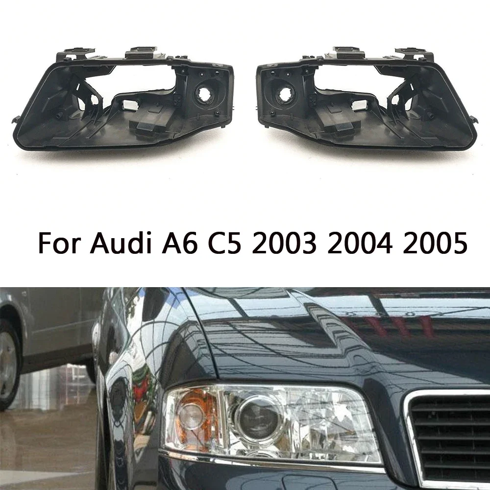 

HTTCY крышка основания фары для Audi A6 C5 2003 2004 2005, задняя крышка фары, задняя крышка фары