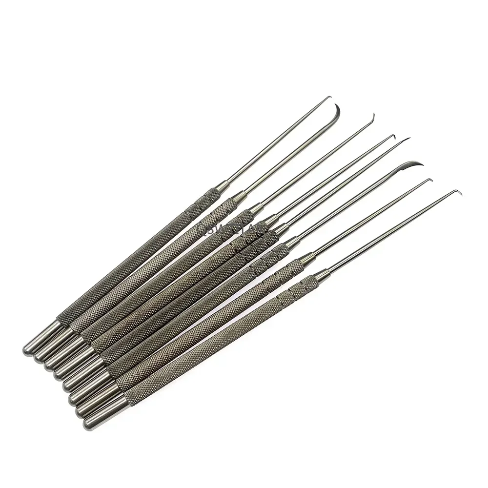 건초 외장 소형 수술용 후크 칼 스테인레스 스틸 1pc 수술용 후크