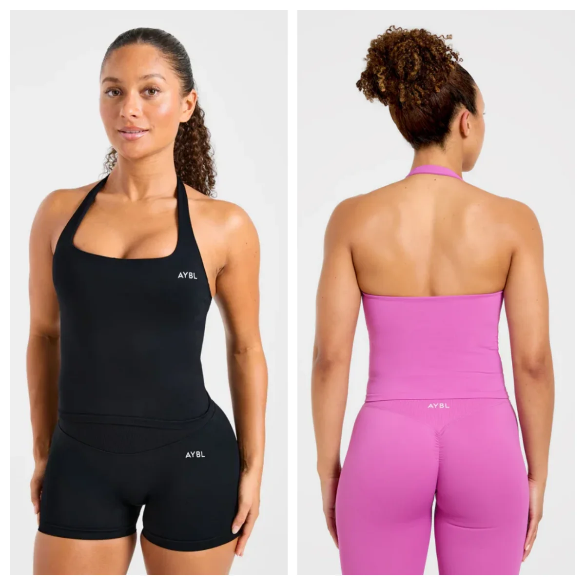 Image of AYBL Marken Nahtlose Po-Formende Mode-Shorts, Trägerloses Sport-BH-Set Feuchtigkeitsableitende Sportunterwäsche & Damen Yoga-Bekleidung