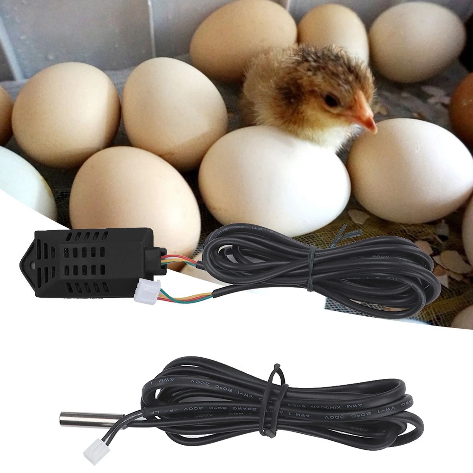 Hatching Machine Accessories Incubator Humidity Sensor and Temperature Probe Set for Industrial Hatching Machine Accessories