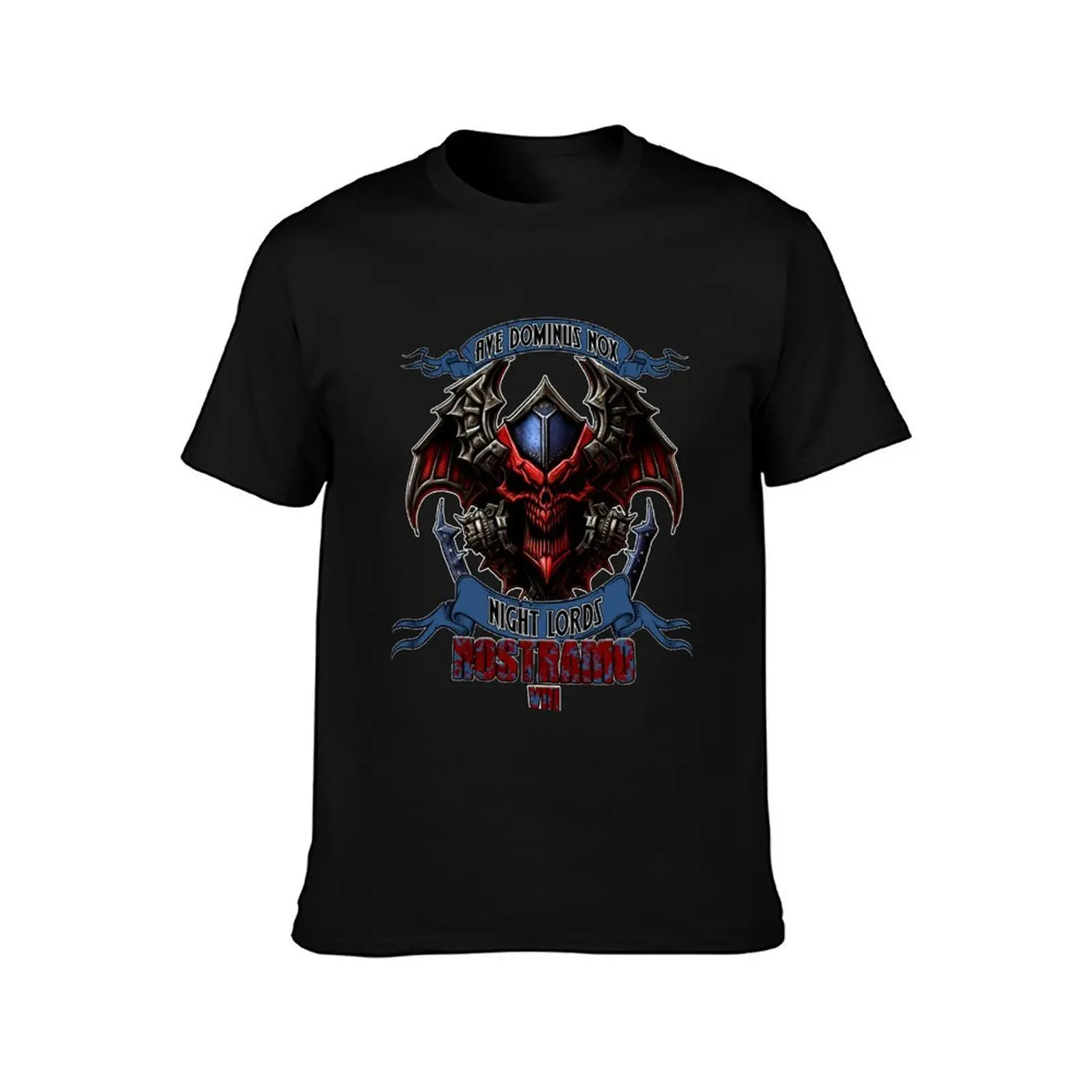 Kriegshammer - Nostramo Essential - Hail the Lord of the Night Variant 002 T-Shirt t shirts designer T-Shirt