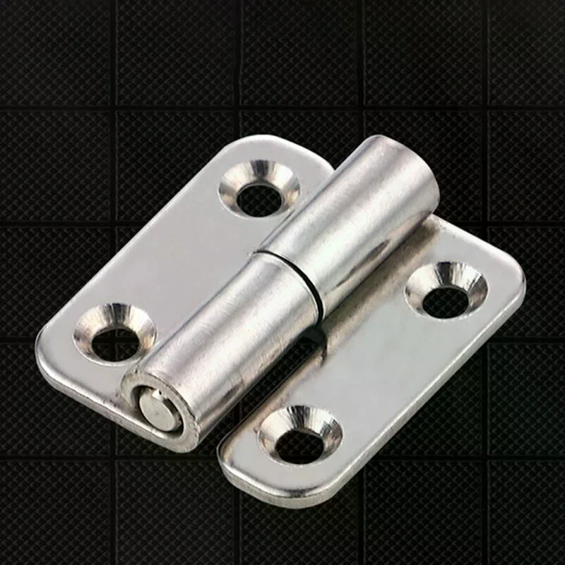 Stainless Steel Thicken Detachable Hinge Removable High Quality Concealed Cabinet Round Hinge For Aluminum Doors Bathroom Door