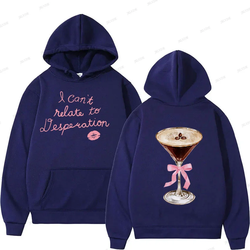 Sabrina Carpenter Can\'t Relate Espresso 2024 New Hoodie Men Women Retro Aesthetic Fashion Oversized Sweatshirt Pullover Hooded