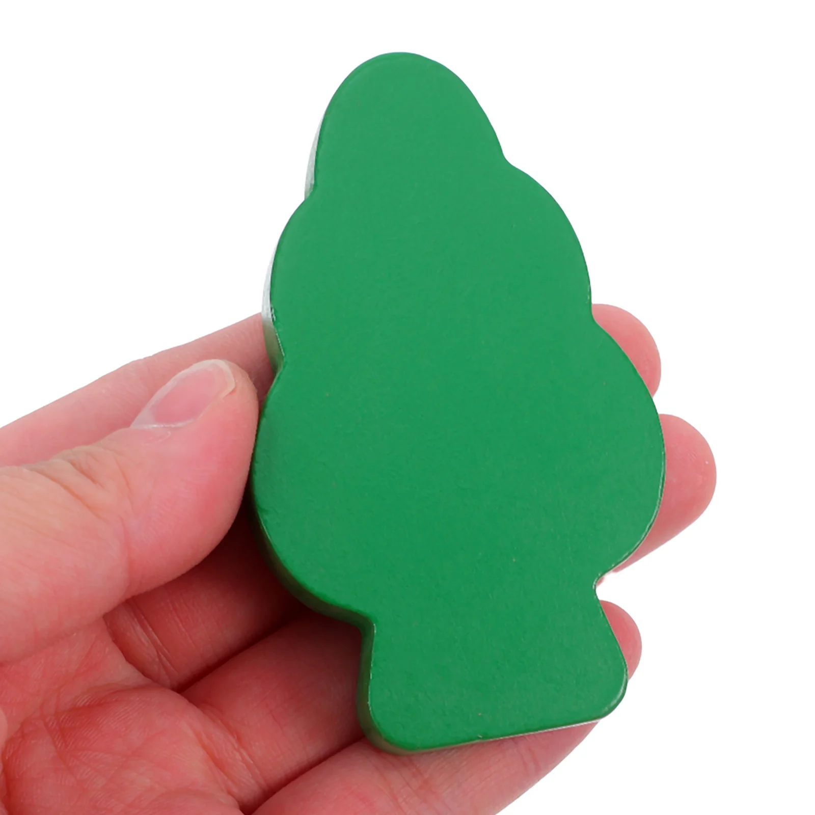 6 قطعة أشجار خشبية صغيرة لون أخضر ديكور المناظر الطبيعية الصغيرة لتقوم بها بنفسك كتل حرفية إكسسوارات الحديقة الخيالية