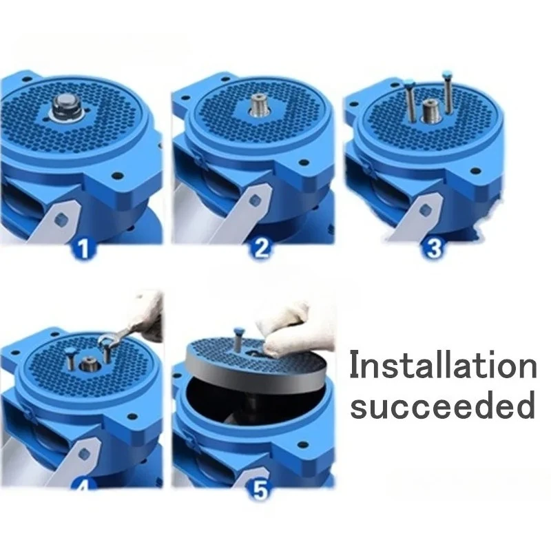 

210 230 260 Farm Machinery Feed Mill Extruder Grinding Plate Template Feed Granulator Machine Grinding Pellet Machine Disc