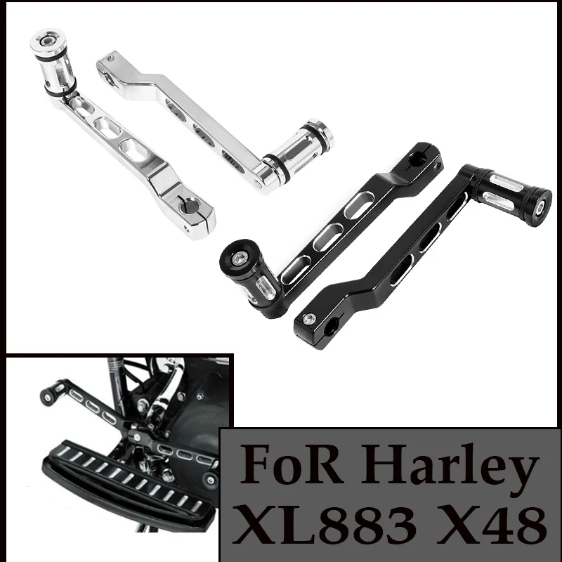 

FoR Harley FL Softail Touring Road King Electra Street Tri Glide Ultra Classic FLHTCUTG 1 Pair Gear Heel Toe Shift Lever Shifter