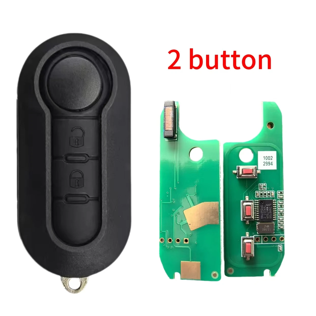 Jingxin FCC:RX2TRF198 PCF7946 433MHZ Fernbedienungsschlüssel für Fiat 500L Ducato, für Citroen Jumper, für Peugeot Boxer 2008-2015 Marelli BSI – Detail 10