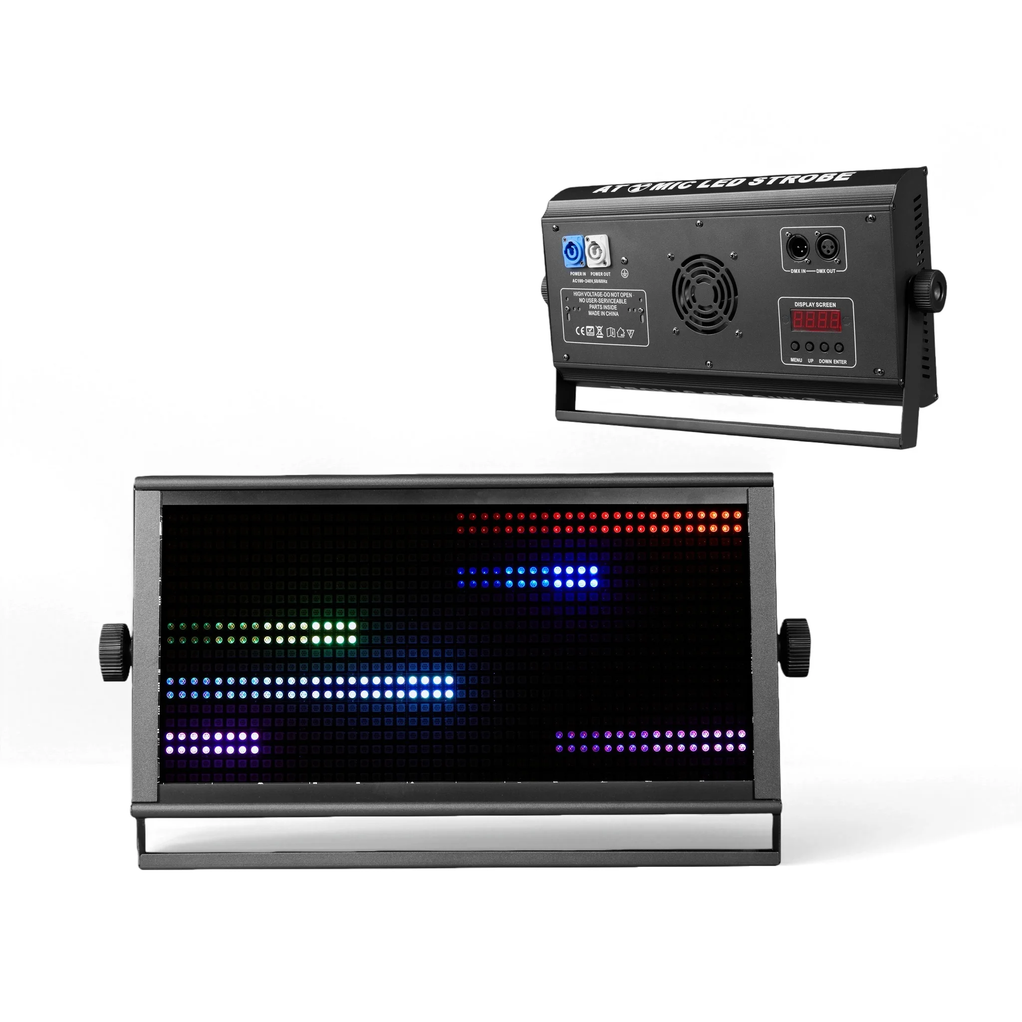 LED 200W Strobe 3in1 RGB 120 Zones Lighting with Wash Effect Suitable For Bar Nightcuble Home Party Professional Stage Performan