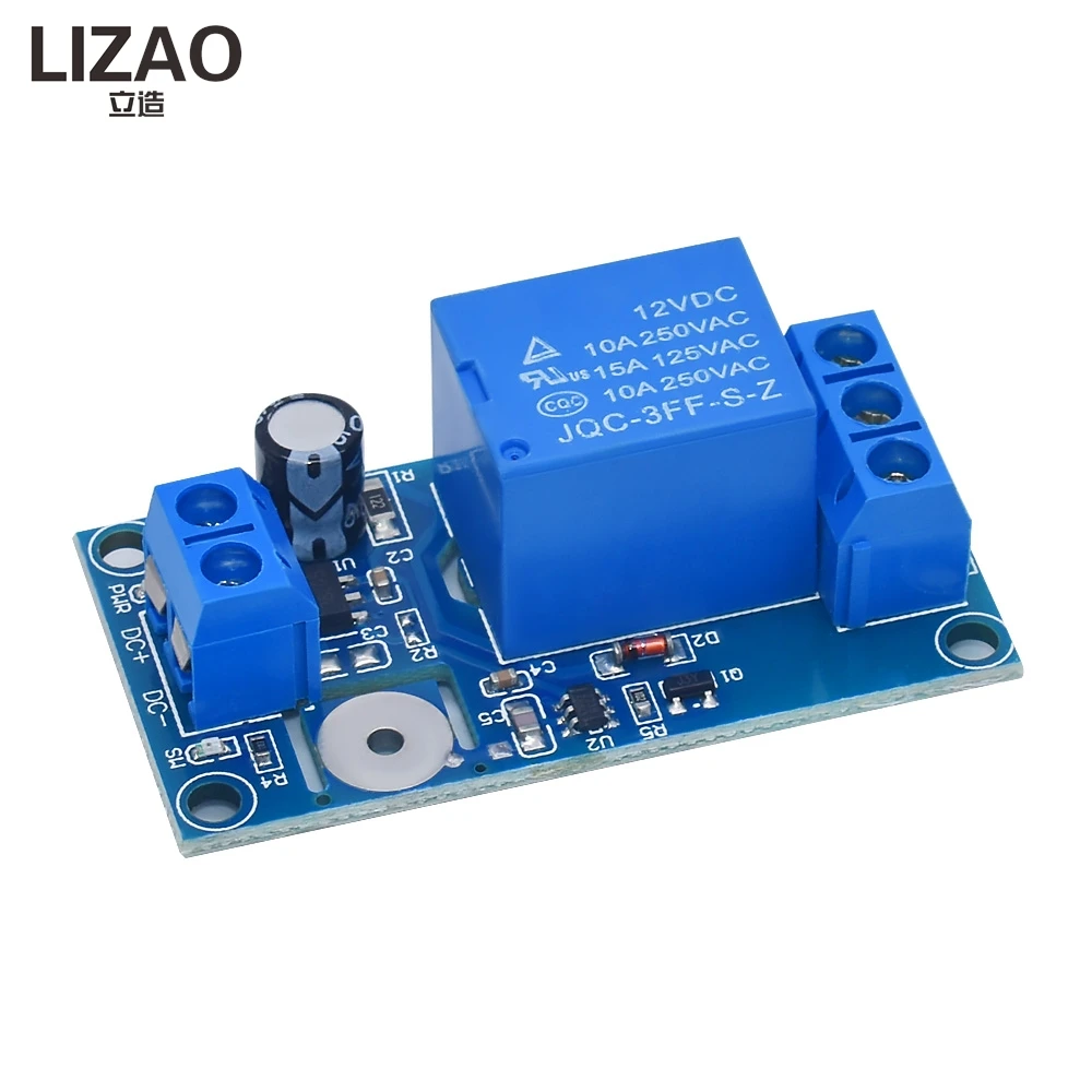 LIZAO TTP223 1-Channel Capacitive Touch Relay Module 12V 24V Touch Switch Sensor Compatible With Arduino