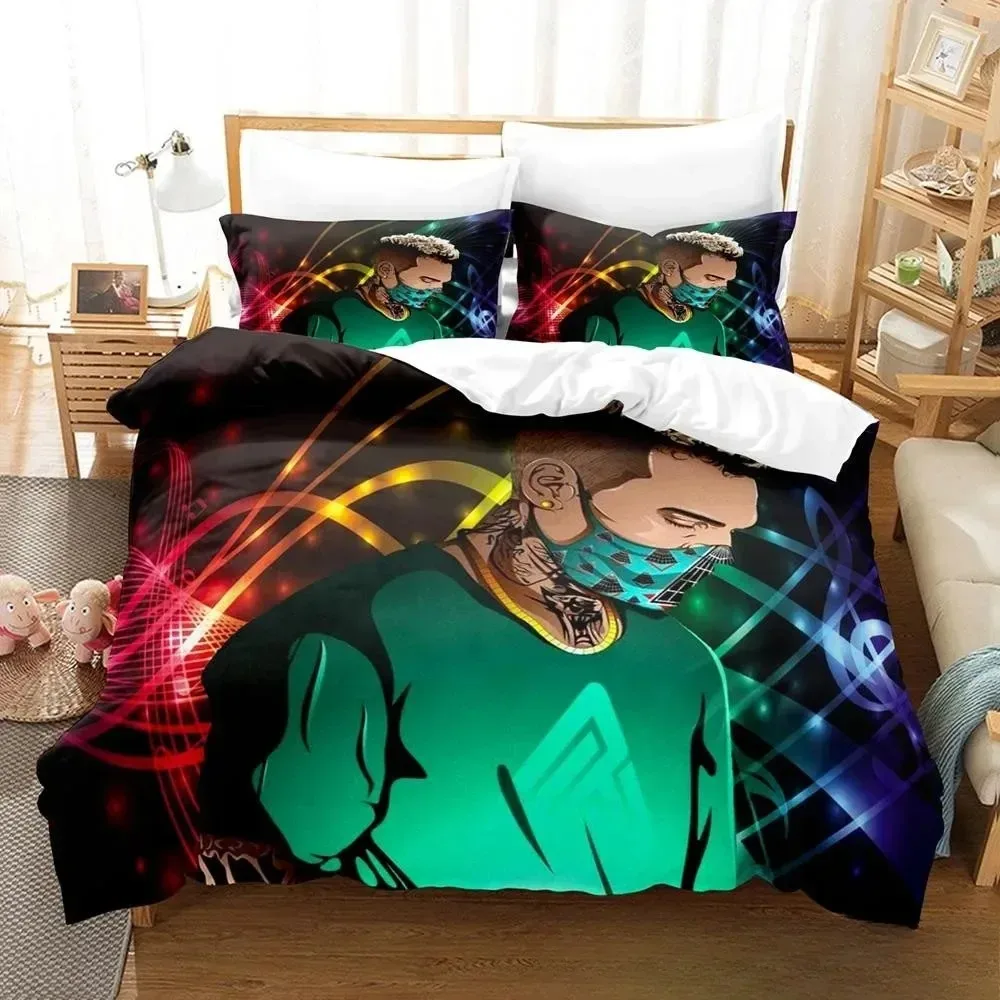 3D Print B-Chris Brown Bedding Set Single Twin Full Queen King Size Bed Set Adult Kid Bedroom Duvet cover Sets
