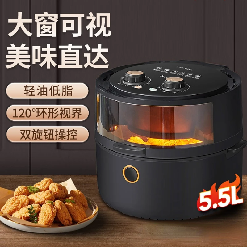 Air Fryer Household Visualization New Smart Oven Multifunctional All-in-one Large Capacity Electric Fryer Roast Free Shipping