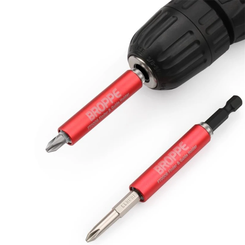 BROPPE CR-V 80Mm Adjustable Screwdriver Bit Extension Rod 1/4 Inch Hex Shank Quick Connect-N37R
