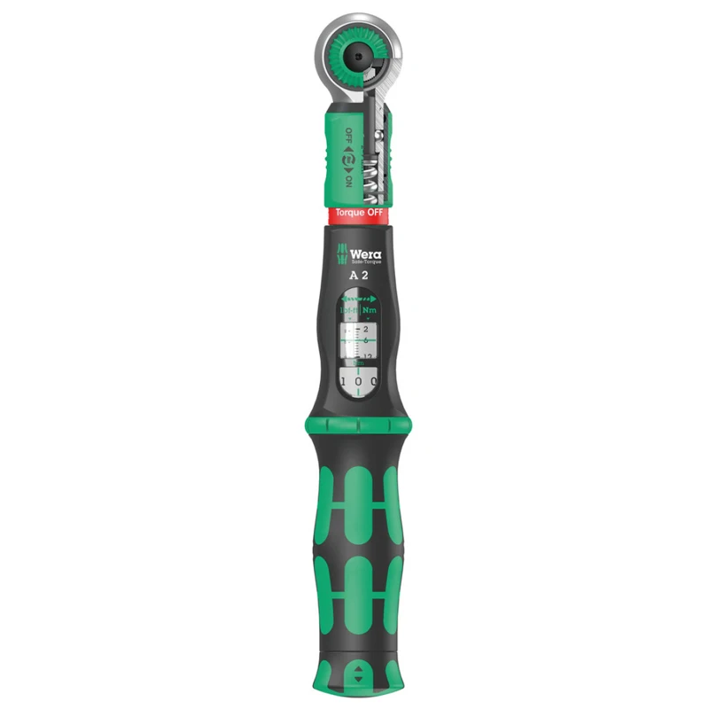 

Wera Torque Wrench with 1/4" Hexagon Drive High-Precision Adjustable Torque Can Be Used As a Standard Ratchet NO.05075801001