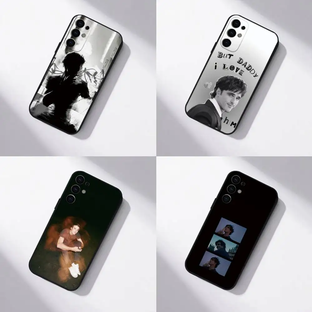 actor J-Jacob E-Elordi Phone Case For Samsung S25,S24,S21,S22,S23,S30,Ultra,S20,Plus,Fe,Soft Silicone Black Cover