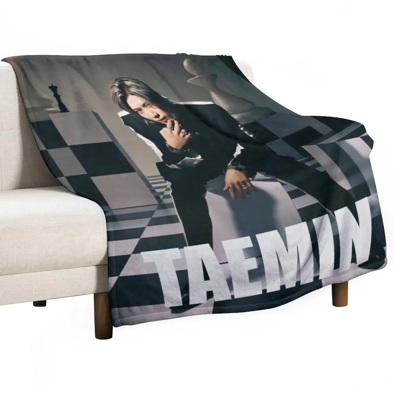 

TAEMIN ADVICE Throw Blanket Winter beds Softest Custom anime Blankets