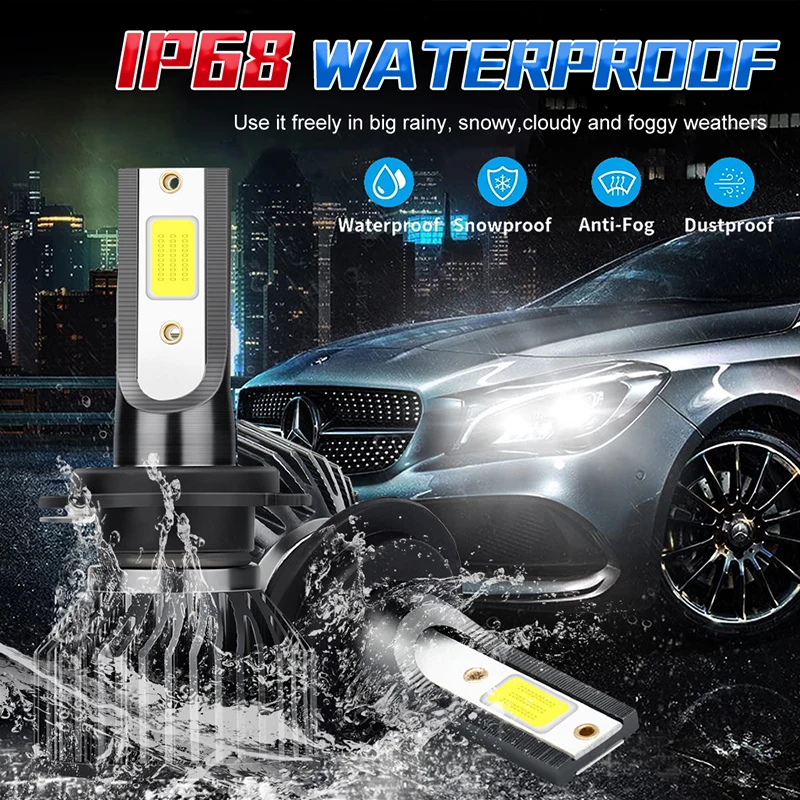 Светодиодные автомобильные фар – обзор и цена Car Led Bulb H1 H3 H8 H11