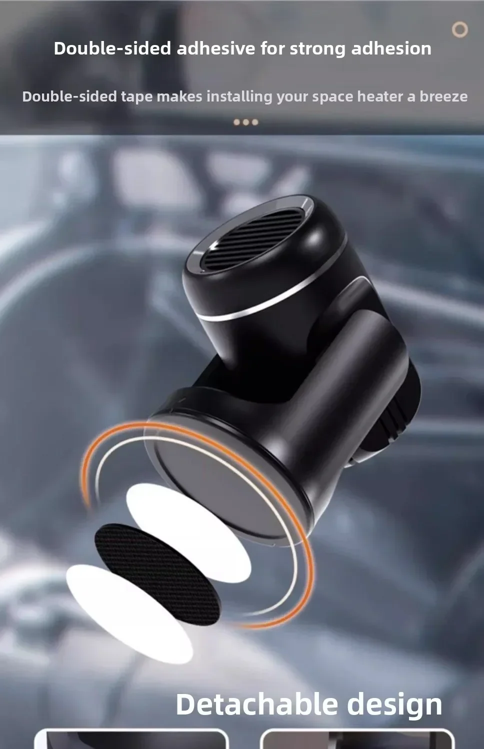 

Надежный портативный автомобильный обогреватель для зимы, 12В/24В, быстрый нагрев, многофункциональное устройство для размораживания и удаления запотевания