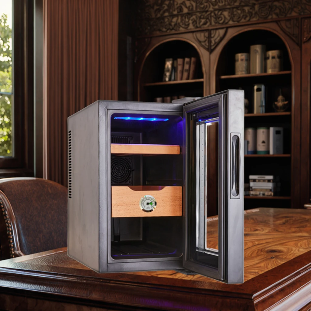 100 Pcs Cigar Cabinet Compressor Refrigerator Cigar Humidor Fridge