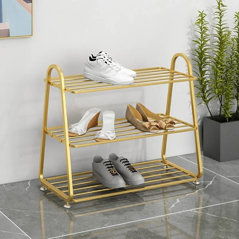 Simple Nordic Shoe Rack Simple Doorstep Light Luxury Storage Exquisite Household Economical Multi-layer Dustproof Shoe Cabinets