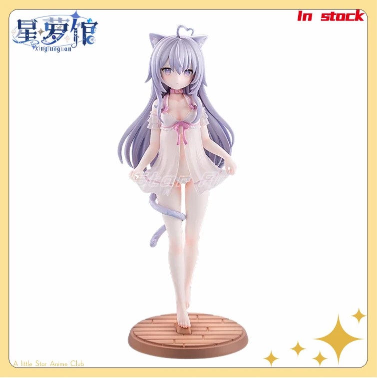 

Original Xingluoguan Home with Cats Glutinous Rice Texture Paint Animation Figures Model